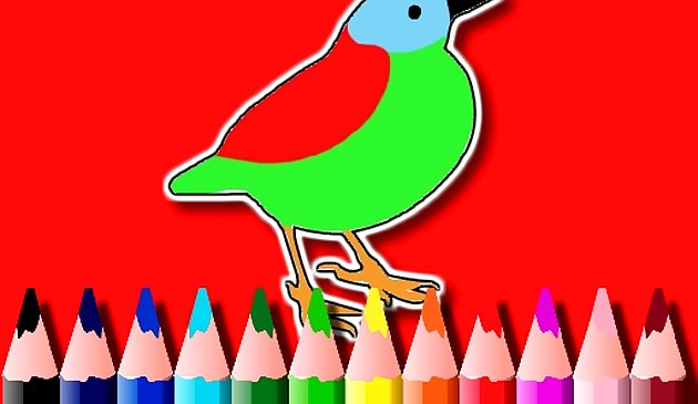 Libro para colorear aves BTS