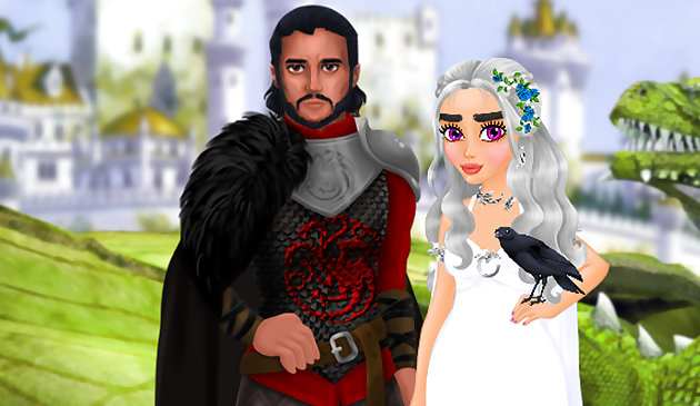 Свадебное платье королевы дракона