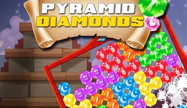 Desafio de Diamantes de Pirâmide