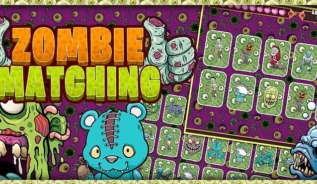 Giochi di carte zombie: carta corrispondente