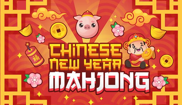 Chinesisches Neujahr Mahjong