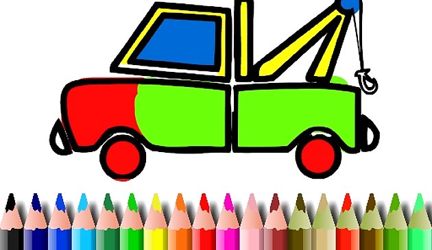 BTS Truck Coloring