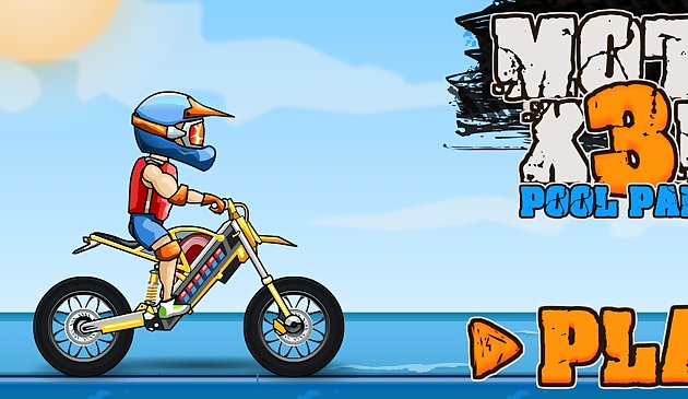 MOTO X3M: POOL PARTY free online game on