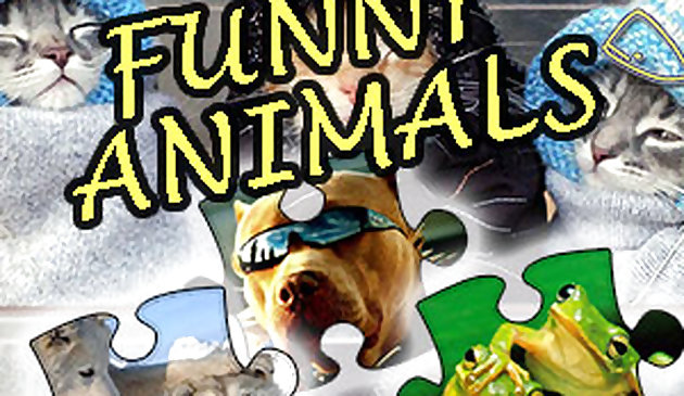 Ghép hình Puzzle Funny Animals