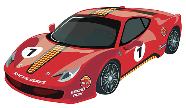Sport Cars Coloring