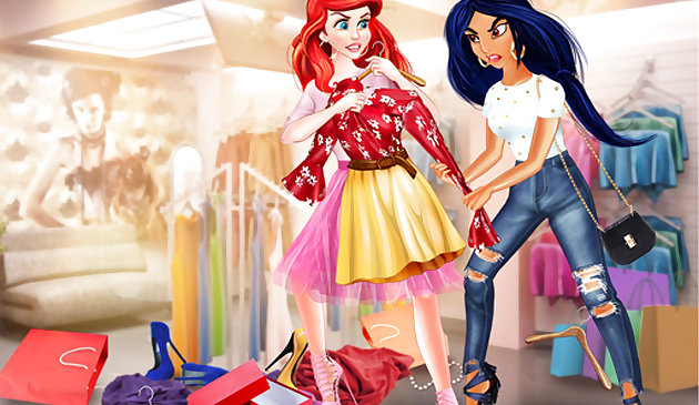 Princesas shopping rivales