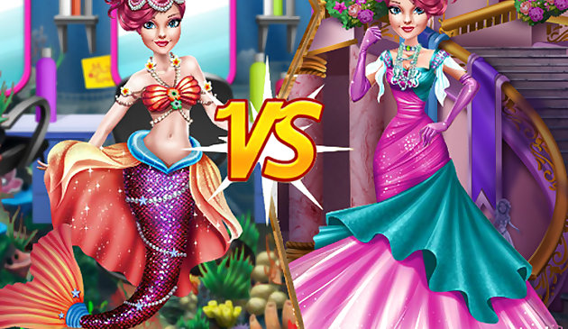 Nàng tiên cá vs Công chúa