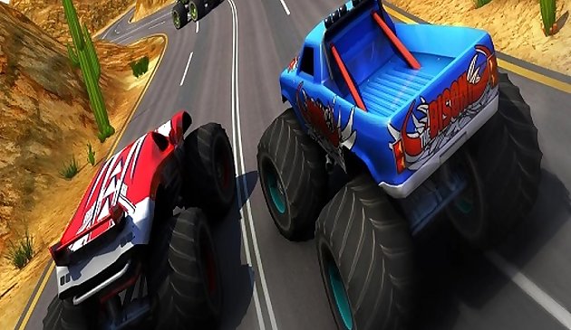 Xtreme Monster Truck & Offroad Trò chơi vui nhộn