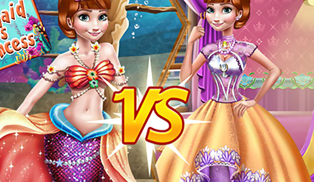 Anna Mermaid vs Prinsesa
