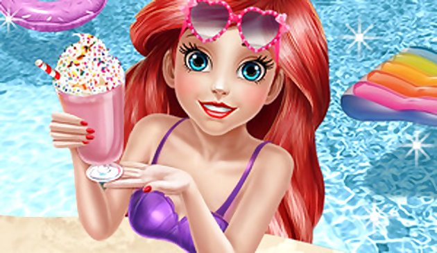 Mermaid Princess Pool Heure locale