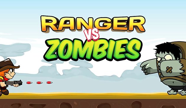 Ranger kämpft Zombies
