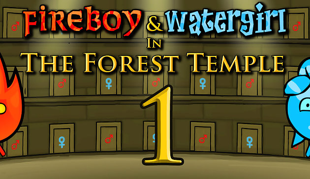 Fireboy and Watergirl 1 Forest Temple - free online game