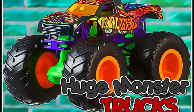 Riesige Monster Trucks