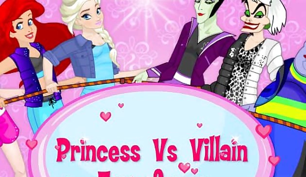 Prenses vs Kötü adamlar Savaş Römorkörü