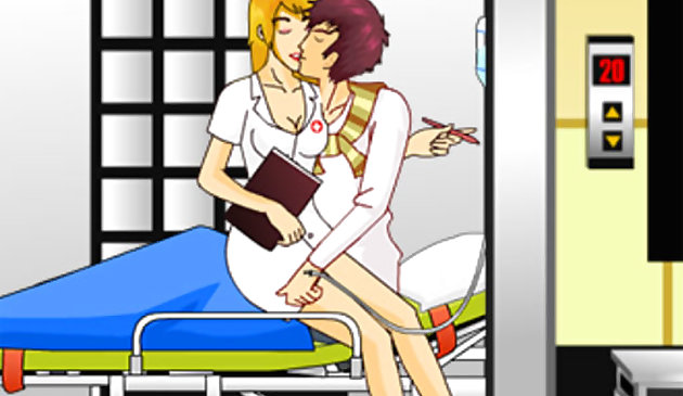 Infirmière embrassant 2