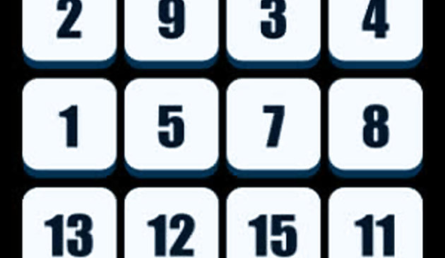 Si sofá Unidad Números rompecabezas deslizante - juego gratis online