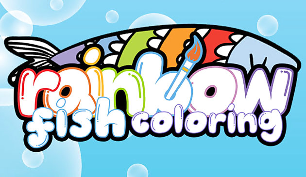 Regenbogen Fisch Färbung