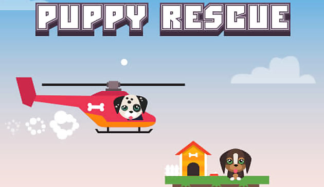 ऑनलाइन गेम पिल्ला बचाव में आपके पास आकाश में हैं कि सभी आकर्षक पिल्लों को बचाने का अवसर है। रात मे