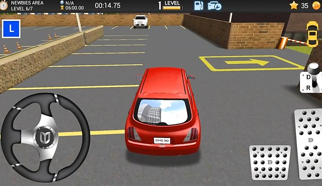 Simulator Parkir Mobil : Parkir Mobil Klasik