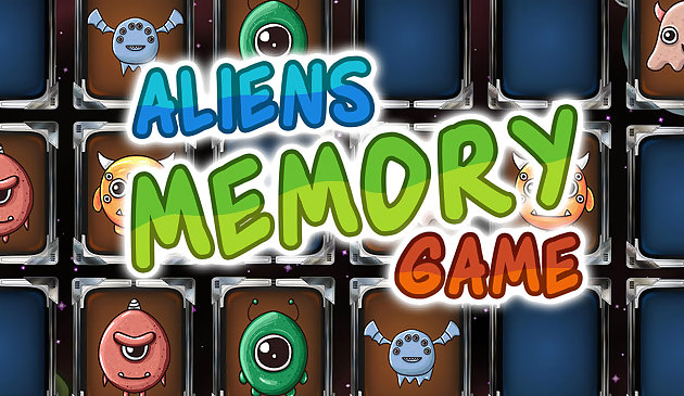 Jogo de memória alienígenas