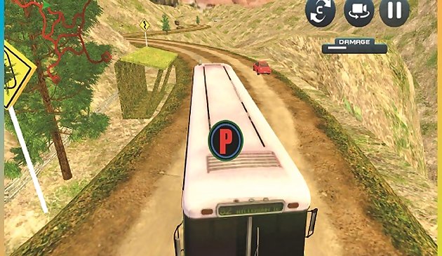Uphill Pasahero Bus Drive Simulator : Offroad Bus