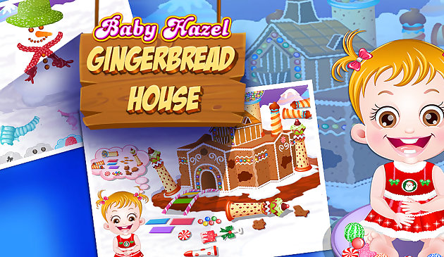Bebê Hazel Gingerbread House