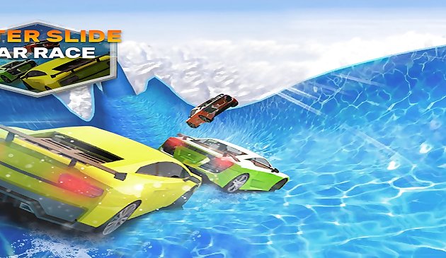 Water Slide Car Stunt Gioco di corse 3D
