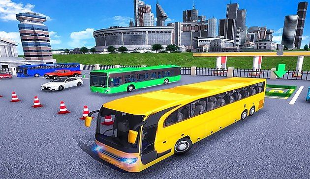Modern Bus Parking Advanced Bus Laro