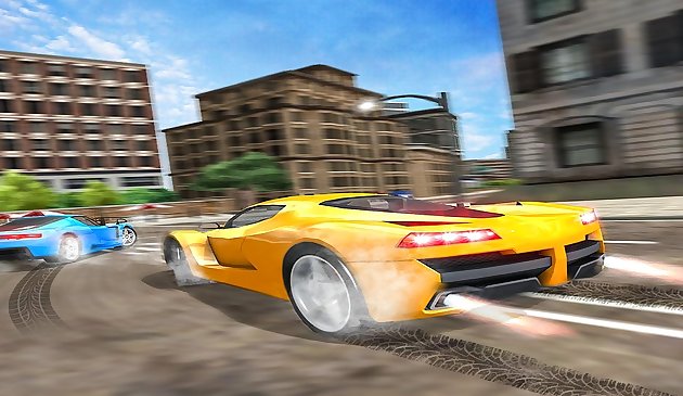 المدينة سباق السيارات محاكاة 3D