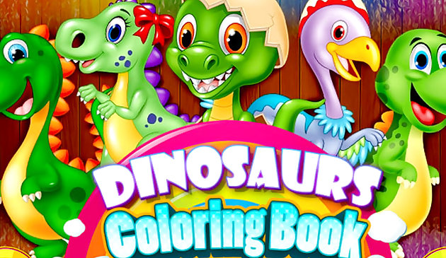 Livre de coloriage des dinosaures