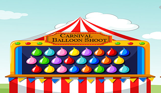 Tiro con globo de carnaval