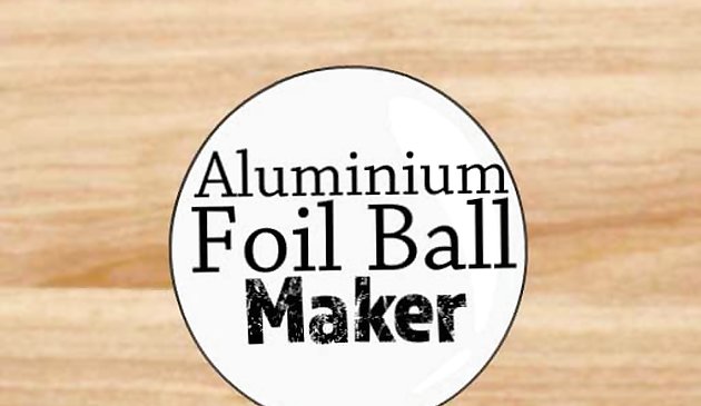 Fabricante de bolas de papel alumínio
