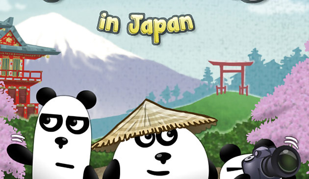 3 Pandas In Japan HTML5 - free online game