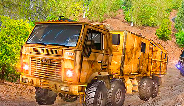 Camion de boue russe tout-terrain