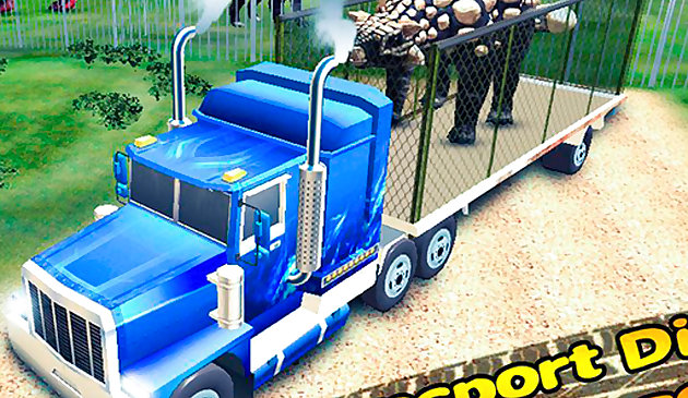 Transport von Dinos zum Dino Zoo