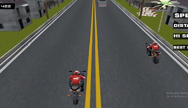 राजमार्ग राइडर मोटरसाइकिल रेसर खेल