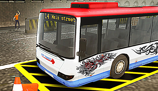 Simulateur de stationnement de bus Vegas City Highway