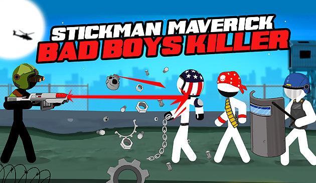 Stickman maverick : tueur de bad boys