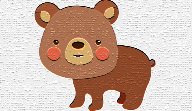 Rompecabezas osos de dibujos animados juego online