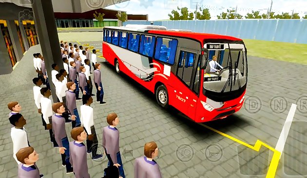 Football manlalaro bus Transport Simulation Game