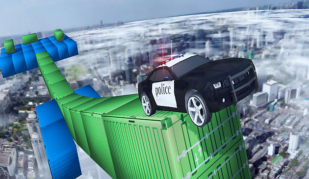 Unmögliche PolizeiAuto Strecke 3D 2020