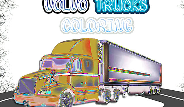 Volvo Trucks Colorear