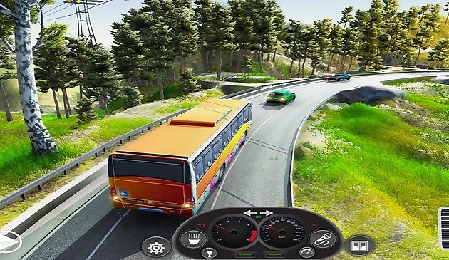 Gefährlicher Offroad-Busbus-Transport-Simulator