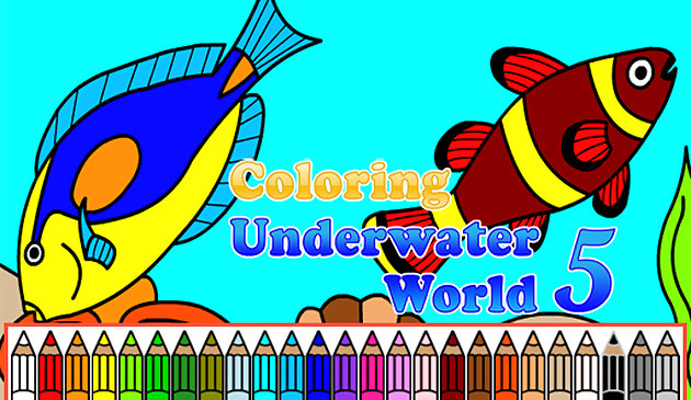 Mondo sottomarino da colorare 5