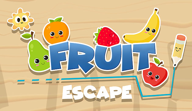 Fruit Escape: Tracez la ligne