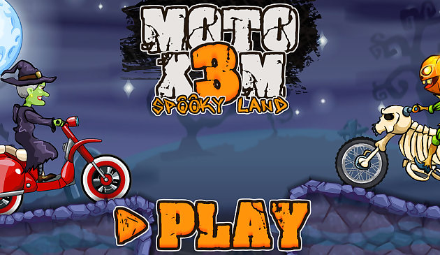 Moto X3M Spooky Land - Free Play & No Download