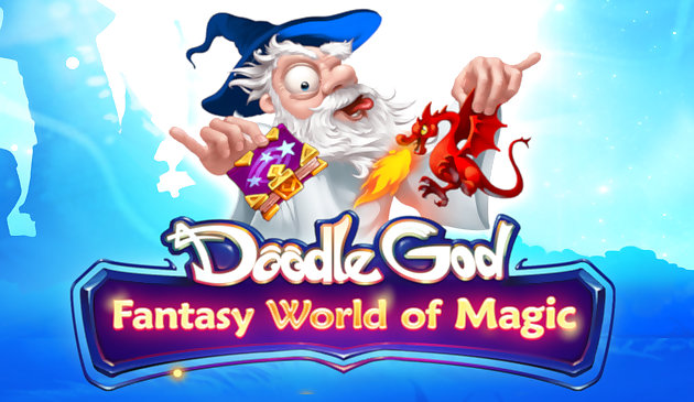 落書き神:魔法のファンタジーの世界