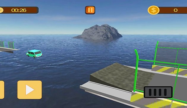 Сломанный мост: крайняя автомобильная гоночная игра 3Д