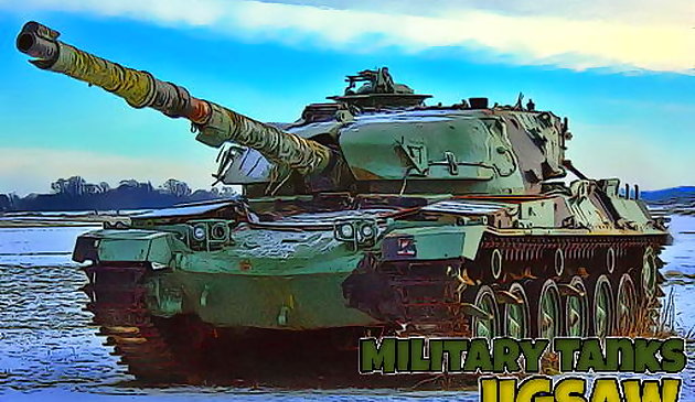 Jigsaw de tanques militares
