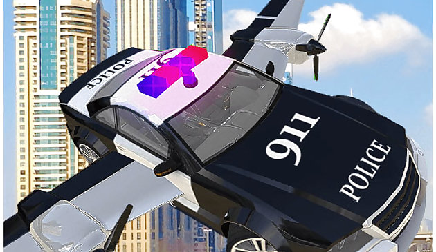 Simulatore di auto volanti della polizia